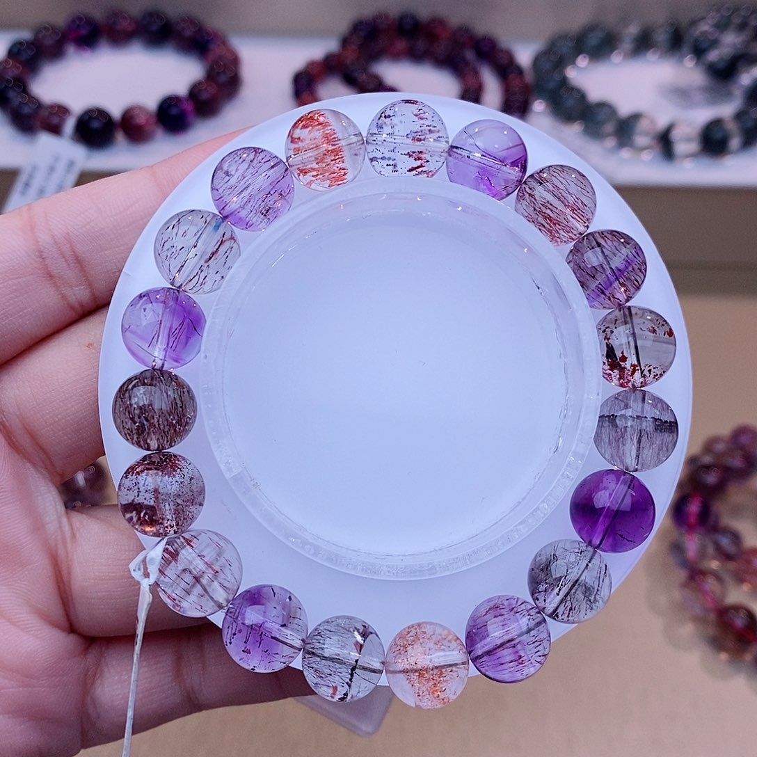 未镶嵌手链水晶仙女超七10+m