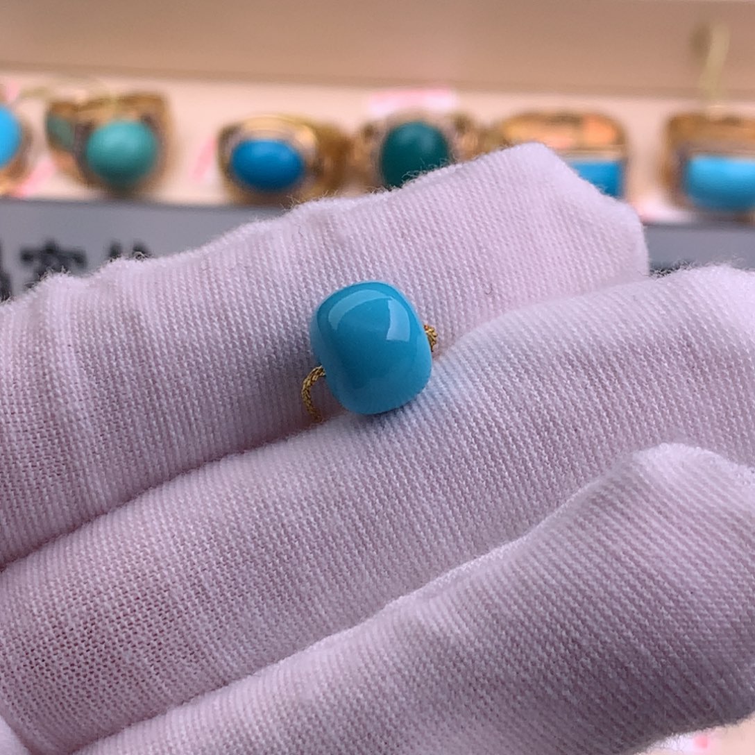 绿松石珠宝奇石未镶嵌蓝**洋