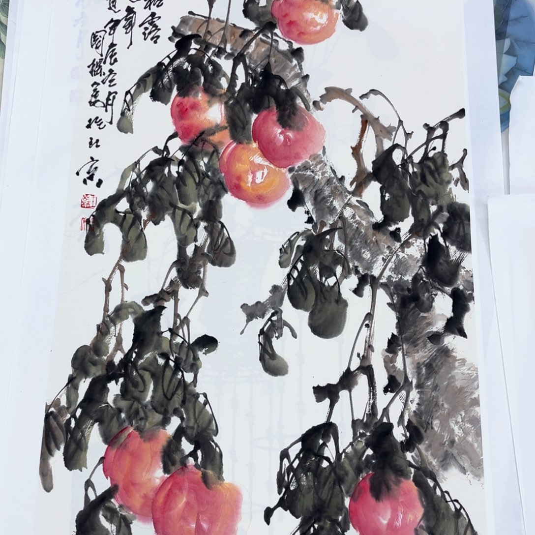 国画绘画王老师作品140.70