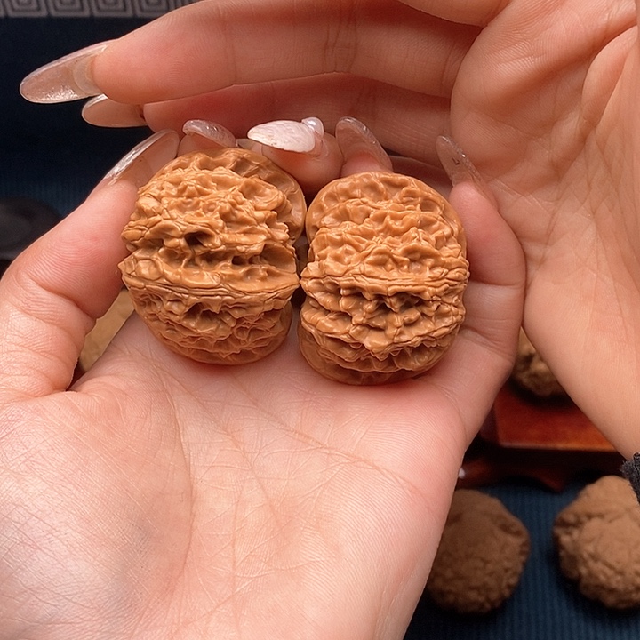 文玩核桃把件苹果42