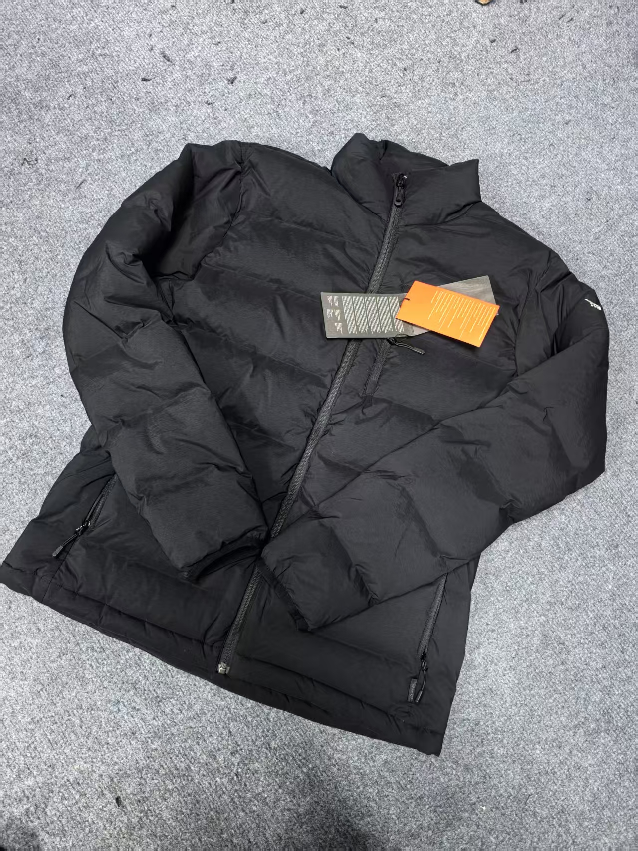 螺母男款黑色立领无缝羽绒服   百搭轻薄经典秋冬男士运动保暖