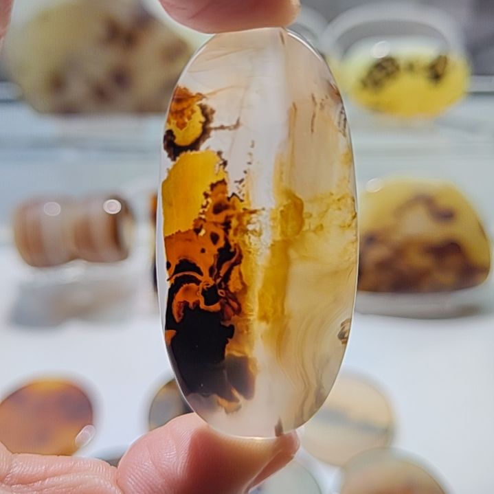 玛瑙/玉髓未镶嵌吊坠(不含链)7号