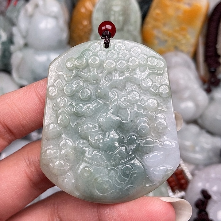 颈饰未镶嵌翡翠翡翠
