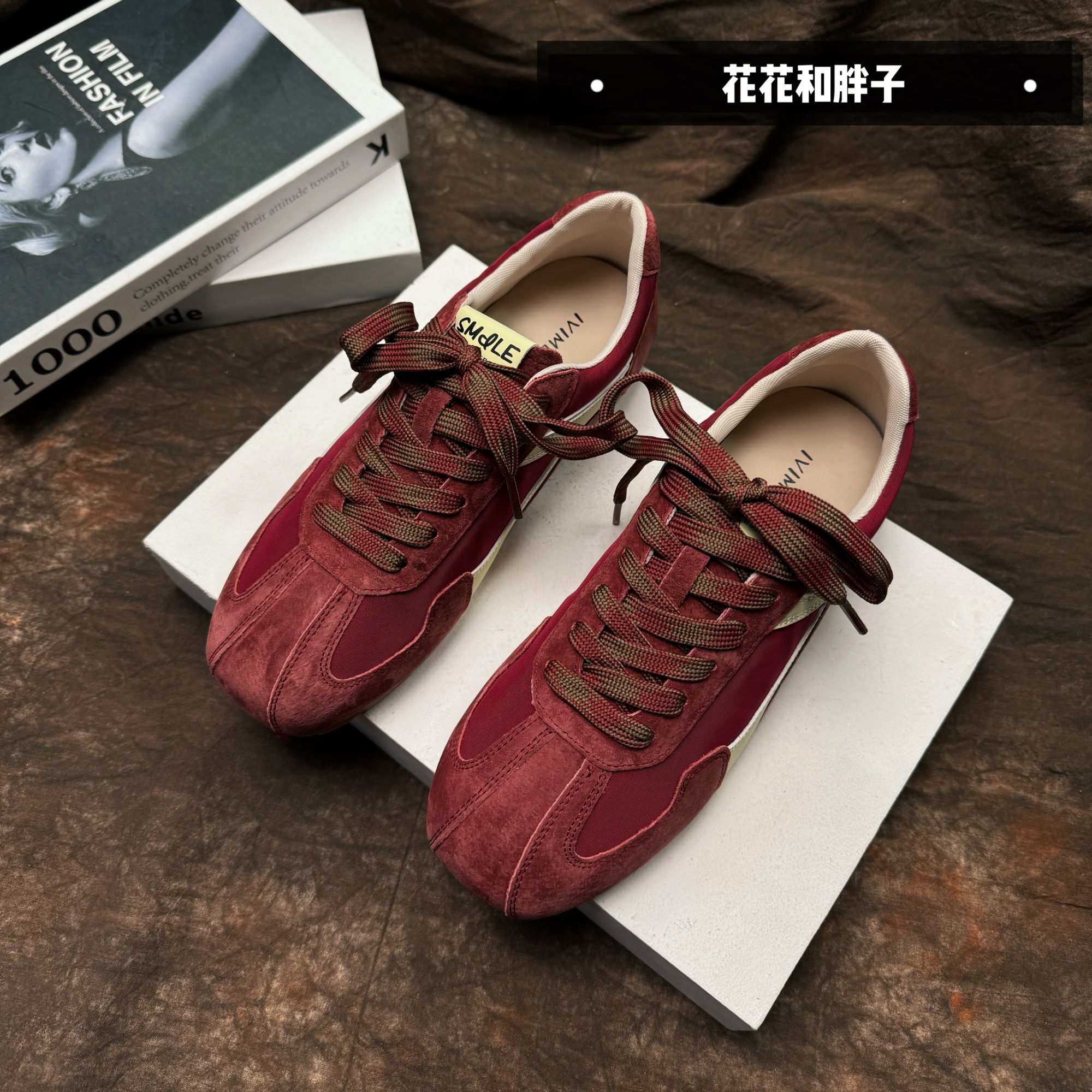 【NMD】时尚潮流百搭复古低帮单鞋1917红色