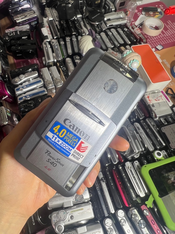 8新 Canon/佳能 S40 数码相机 功能完好