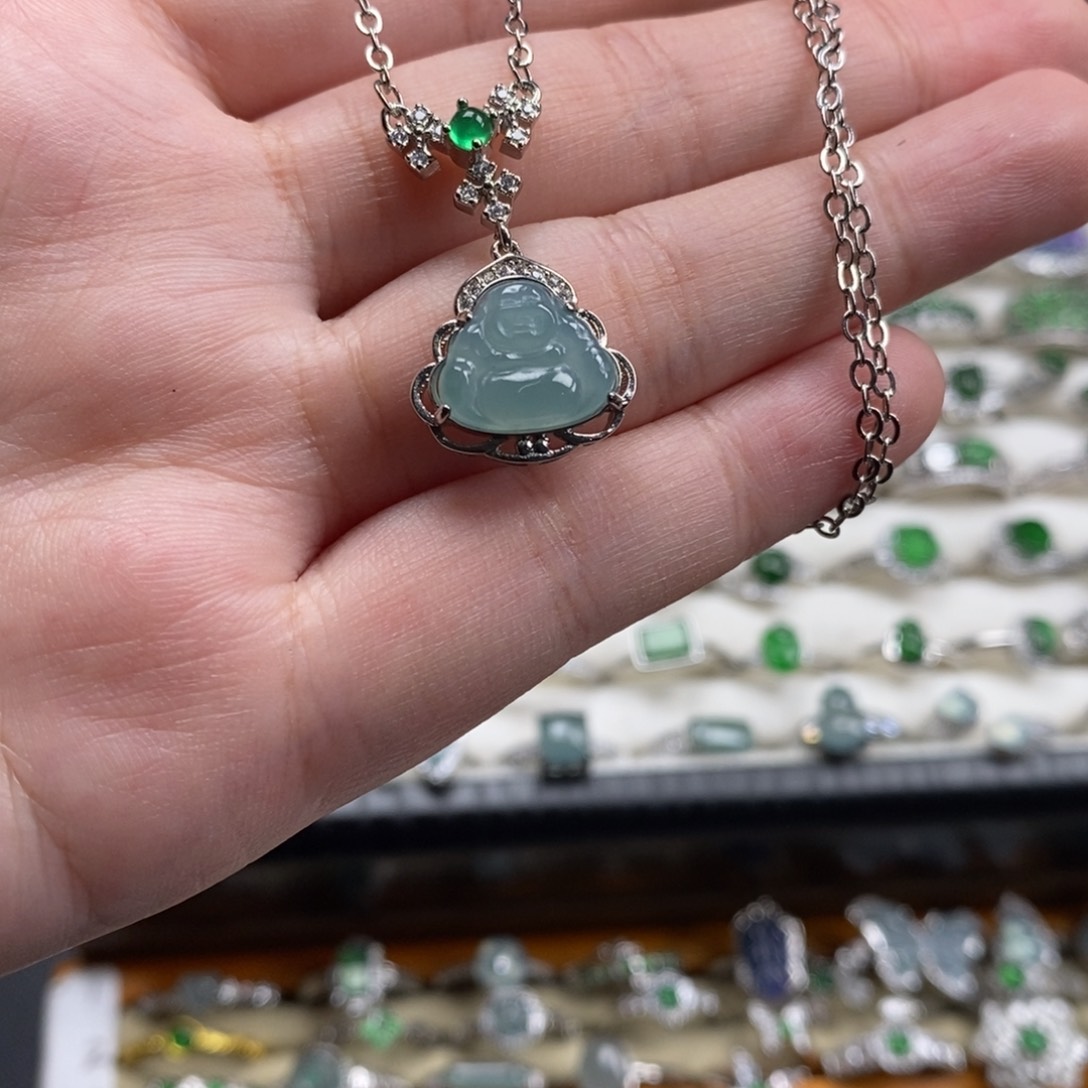 未镶嵌挂件翡翠翡翠