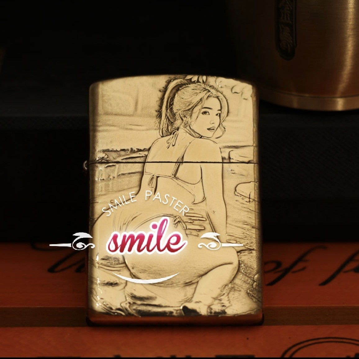 ZORRO佐罗正品泳装金瓶美女二代902s浮雕人物雕刻zorro佐罗铜机