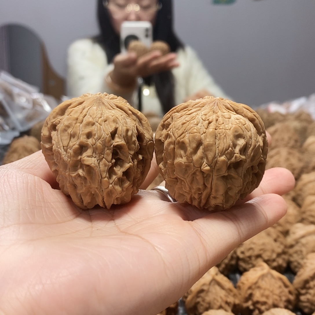 吊坠文玩核桃门墩43修