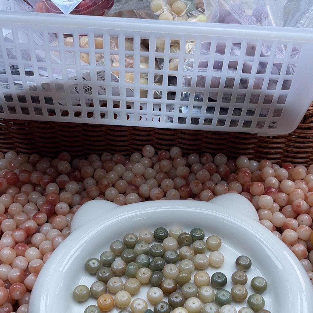 白玉菩提吊坠a锅底11mm/80颗