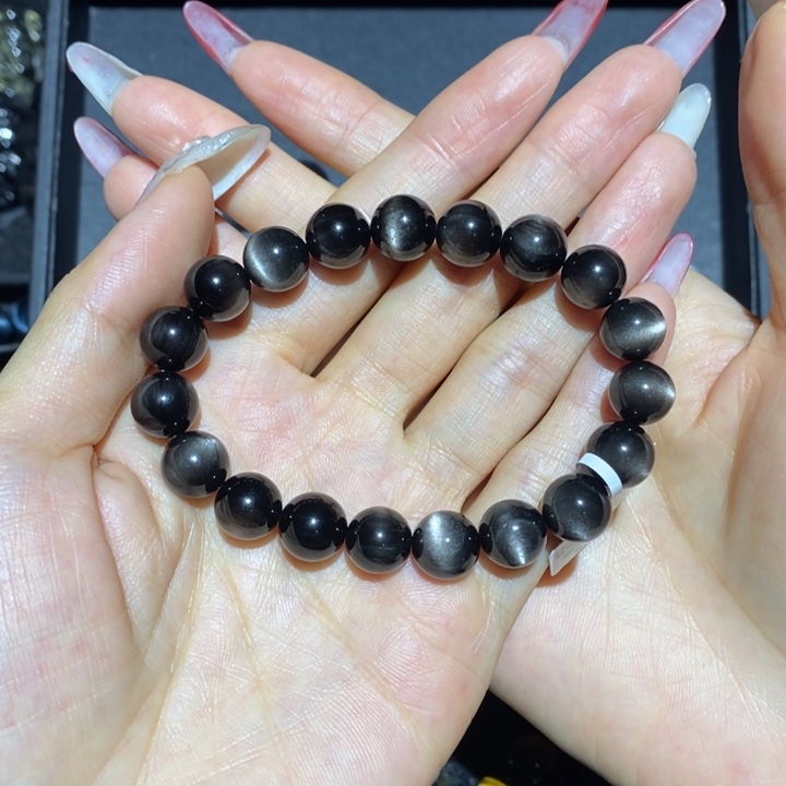 黑曜岩手链未镶嵌?****?