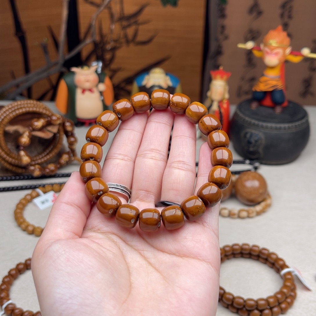 紫金鼠手串11半实心老型