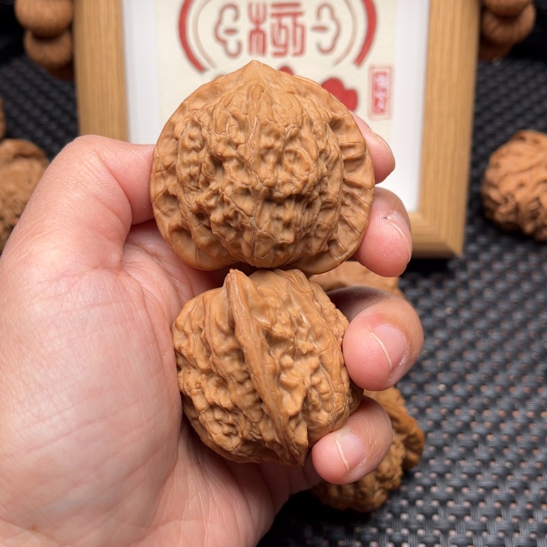 吊坠文玩核桃小***～全品44崔凯