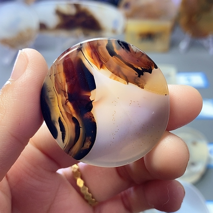 玛瑙/玉髓未镶嵌珠宝半成品