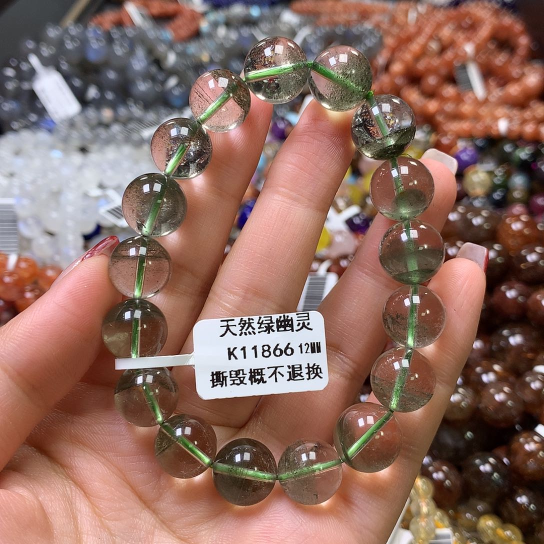 水晶手链未镶嵌，