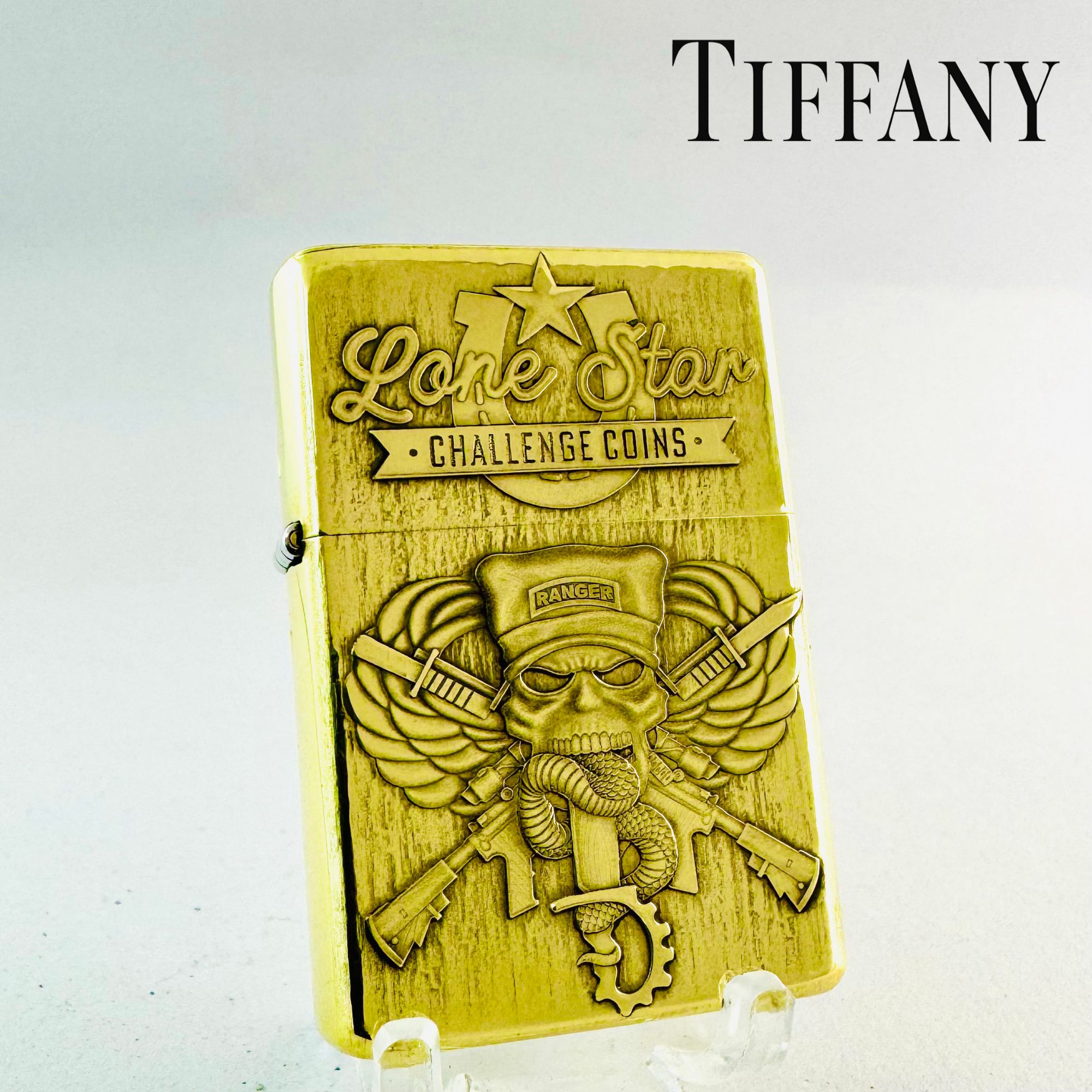 敢死队双面浮雕工艺火机火凤凰工作室T10原铜加厚盔甲打火机