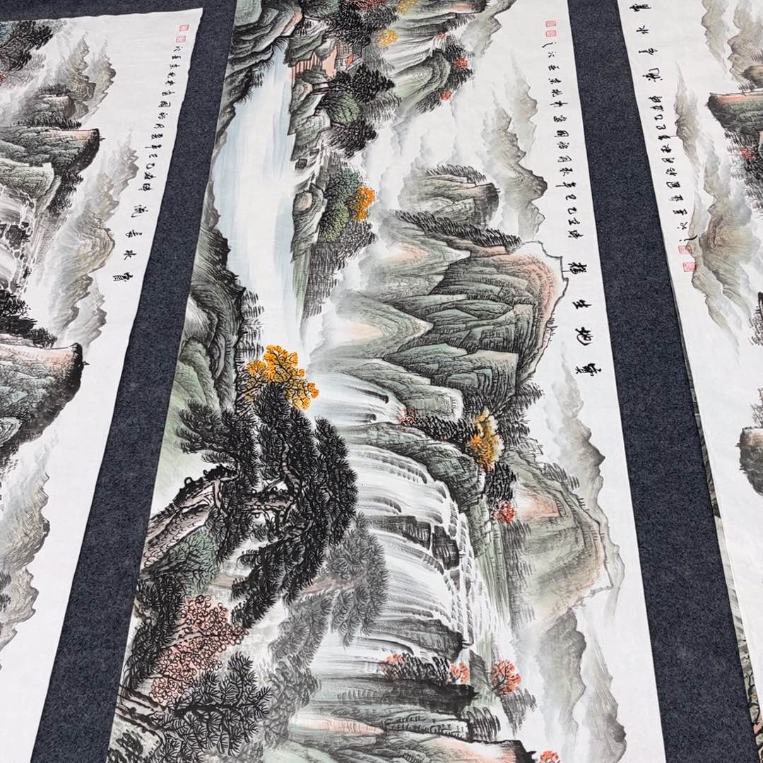 山水画好山水画完