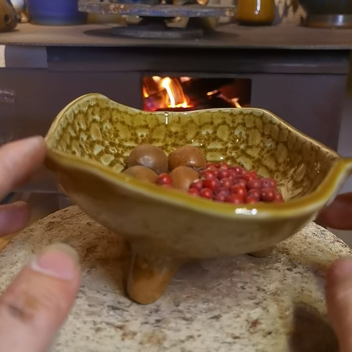 盘87手工高温原矿窑变