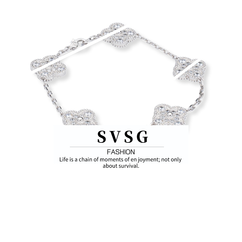 四叶五花手链丝巾网红时尚百搭个性