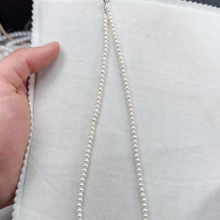 淡水珍珠项链定制带扣头1未镶嵌