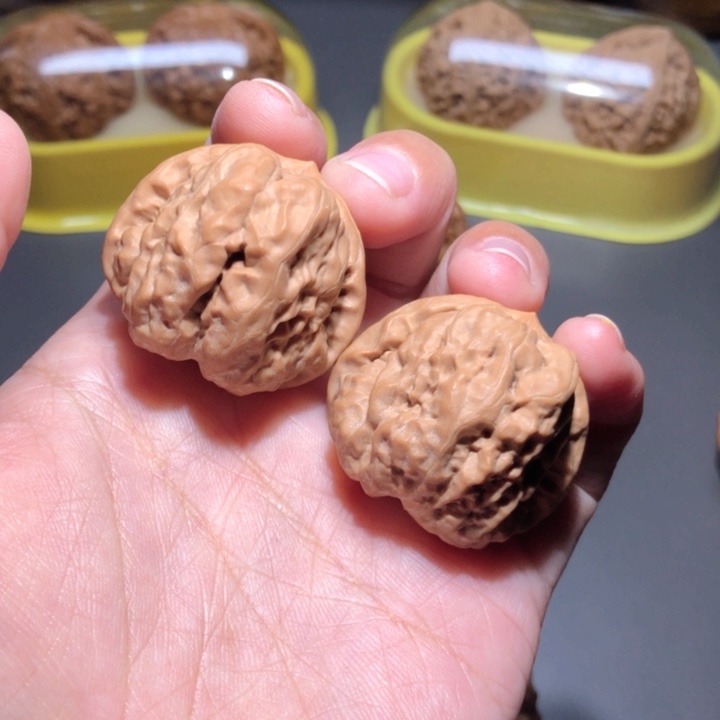 文玩核桃把件糟**生33蛤蟆头