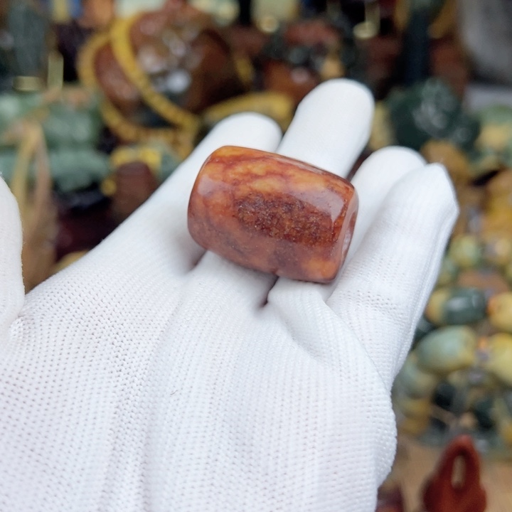 岫岩河磨玉（透闪石质玉）吊坠(不含链)未镶嵌