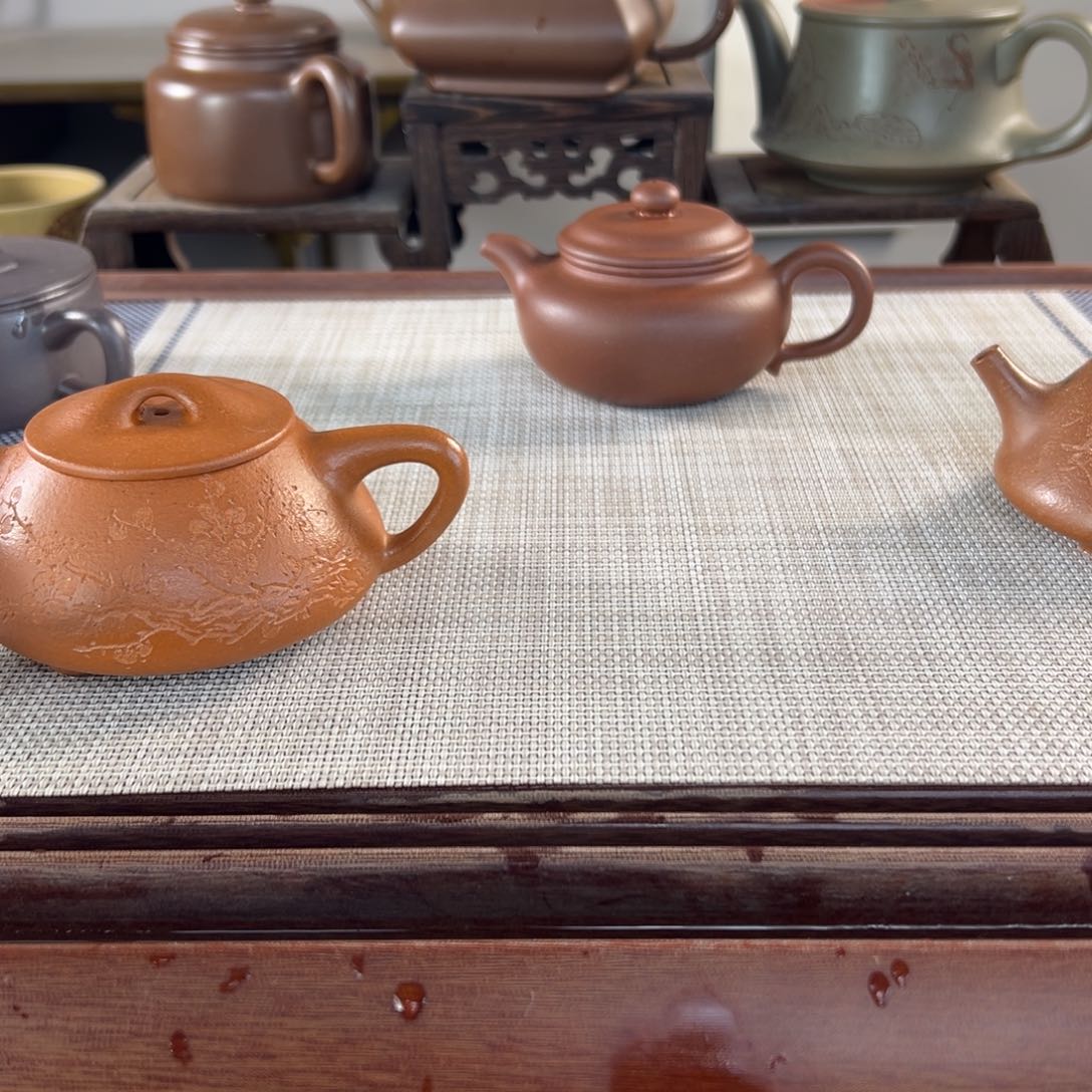 紫砂微瑕茶壶 无礼盒?****?