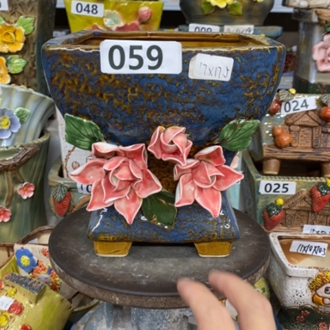 【闪购商品】红陶粗陶材质多肉花盆