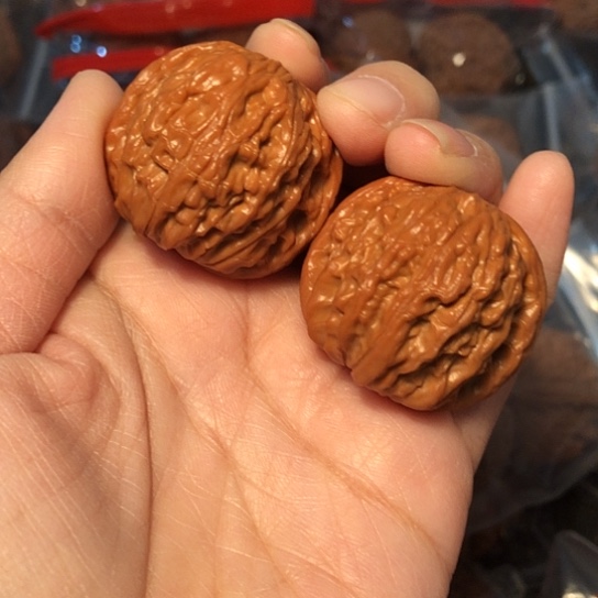 文玩核桃吊坠磨盘36