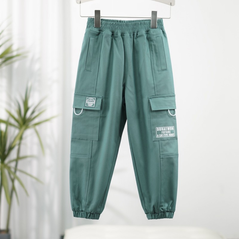 一路童行 哆系列  A032  儿童撤柜春秋休闲长裤  DD9131L33107