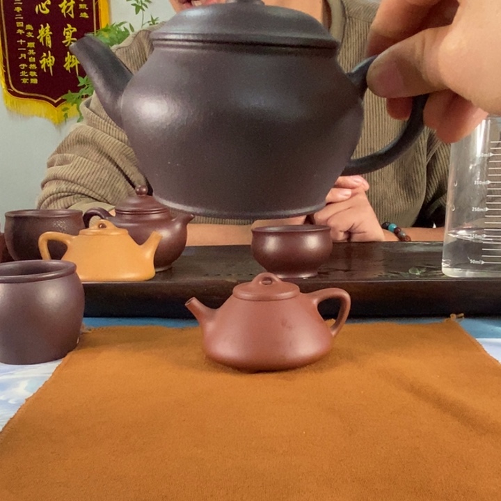 紫砂茶壶天青高潘220左右的容量
