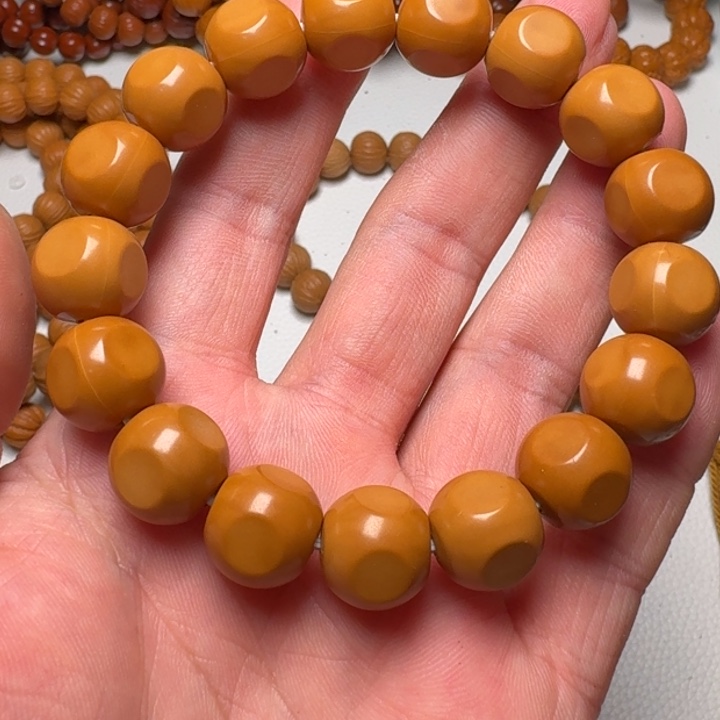 猴头核桃吊坠六方