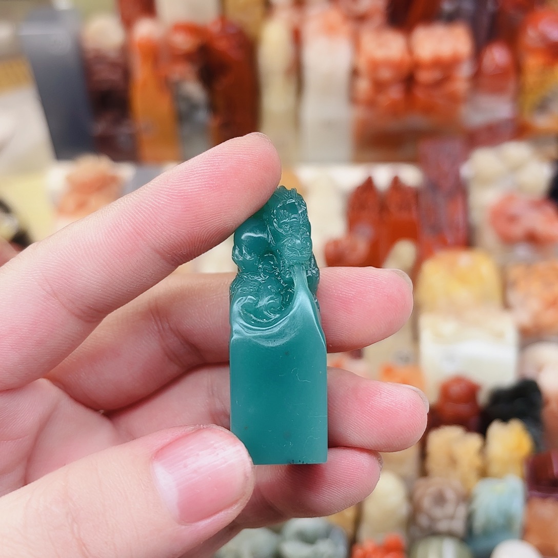 最***7寿山石印石手工定制