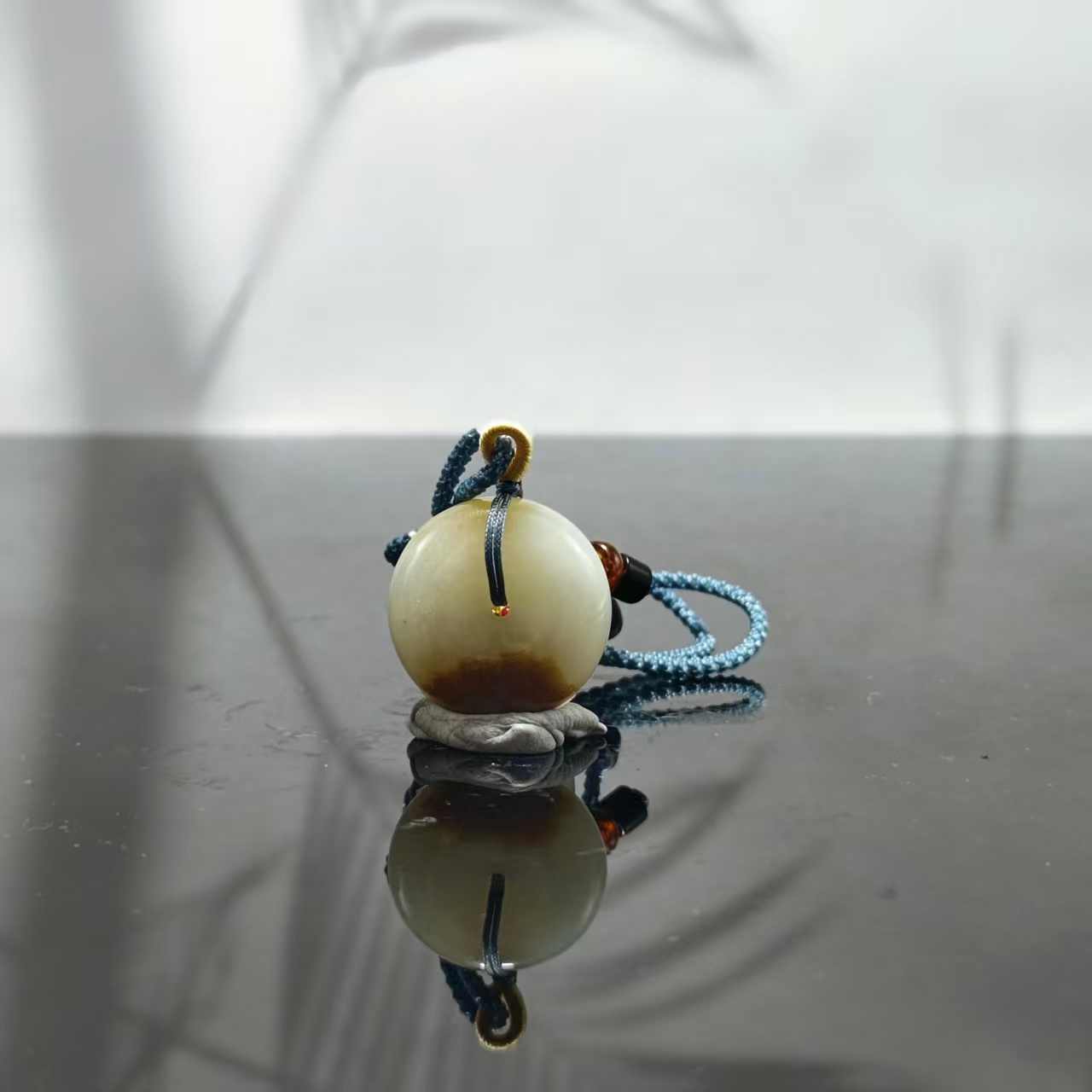 N和田玉平安扣吊坠0348