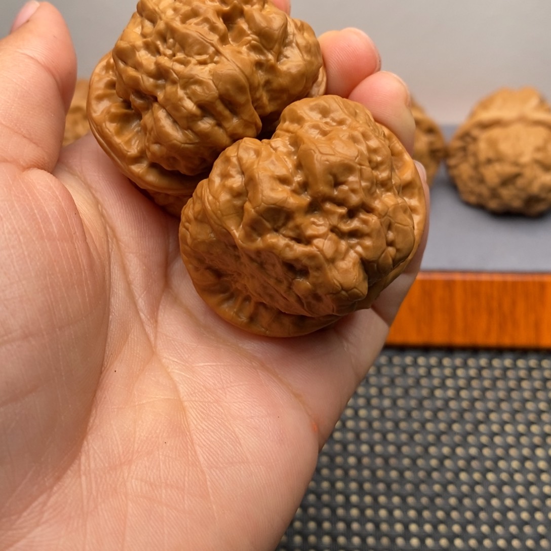 文玩核桃把件边43左右