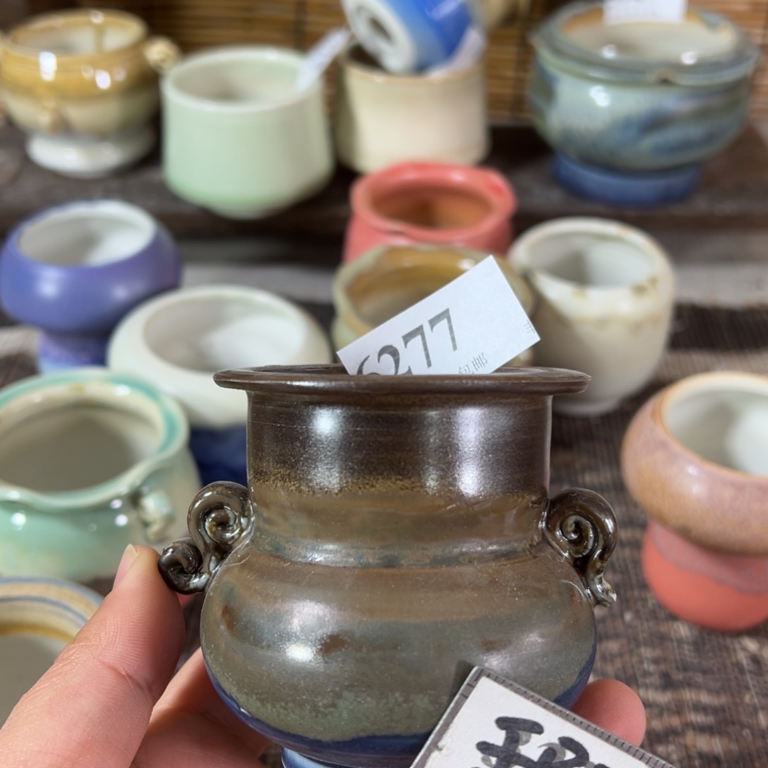 陶瓷景德镇手工花盆