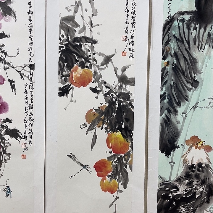 姜奇老师花鸟作品100×25