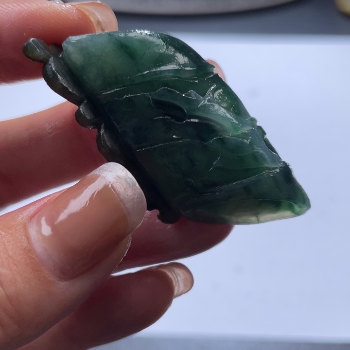 定制翡翠未镶嵌毛货