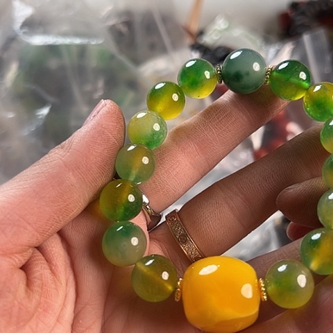 滴血莲花菩提吊坠