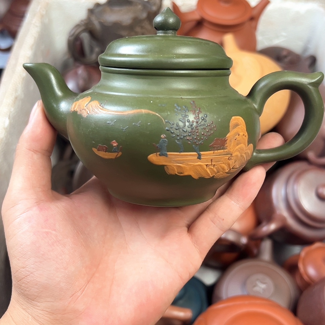 茶壶紫砂宜兴原矿紫砂壶300毫升容量