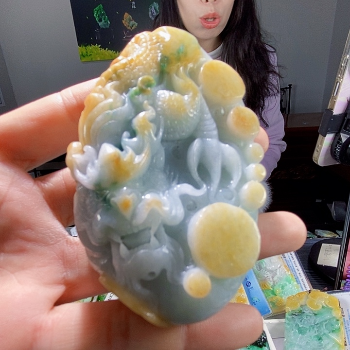 颈饰未镶嵌翡翠一