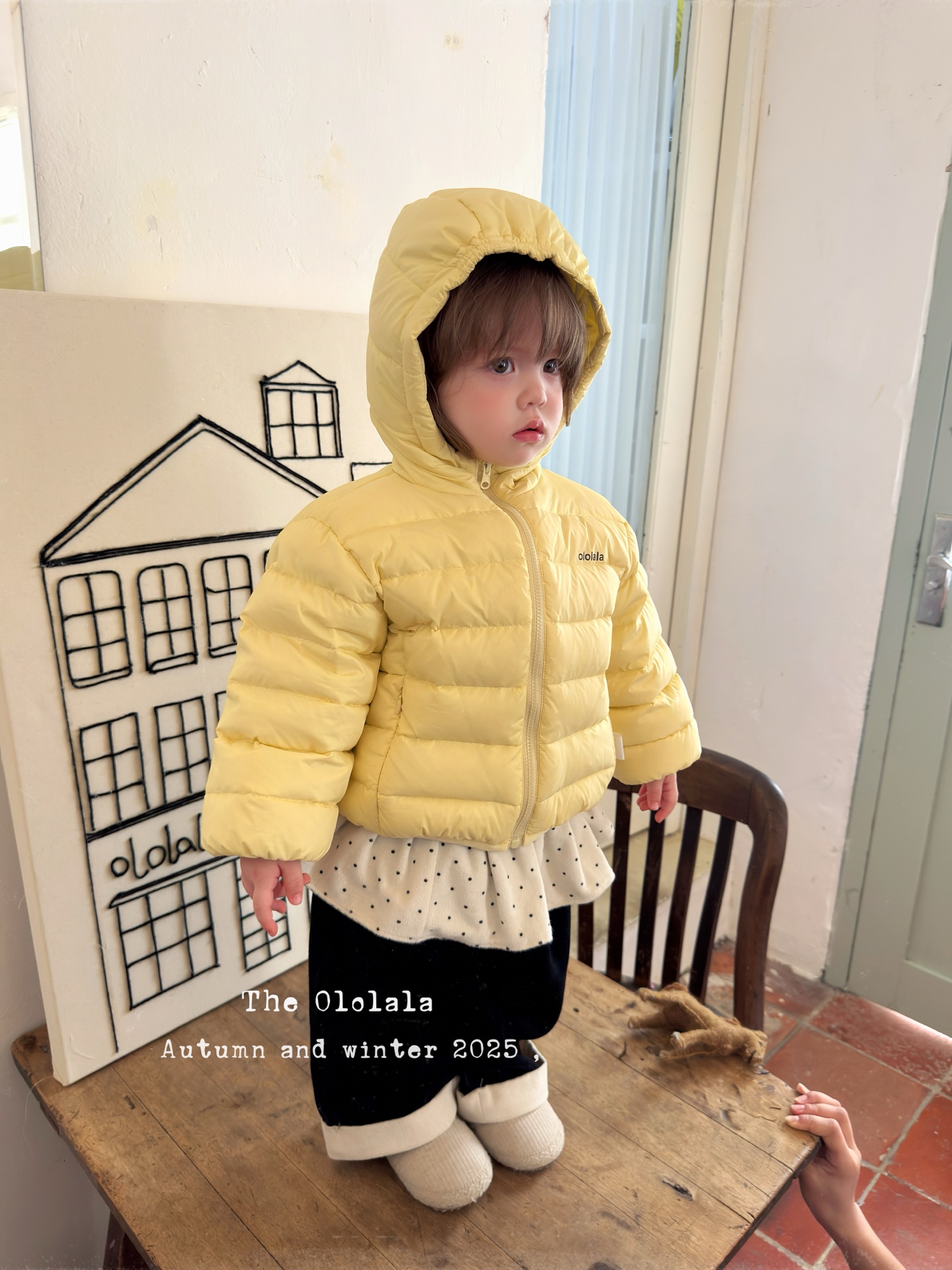 【哦乐】2025冬季爆款 ololala哦乐 儿童韩系羽绒外套