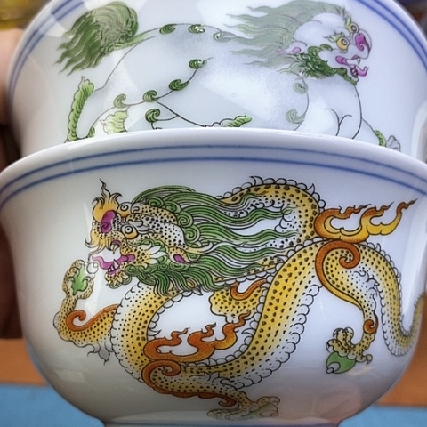 景德镇陶瓷藏式茶碗