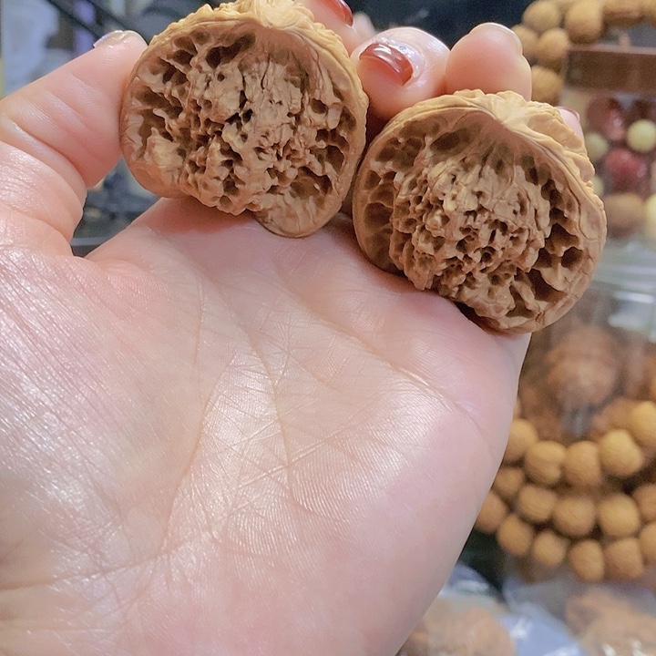 【闪购商品】文玩核桃把件43蛇头