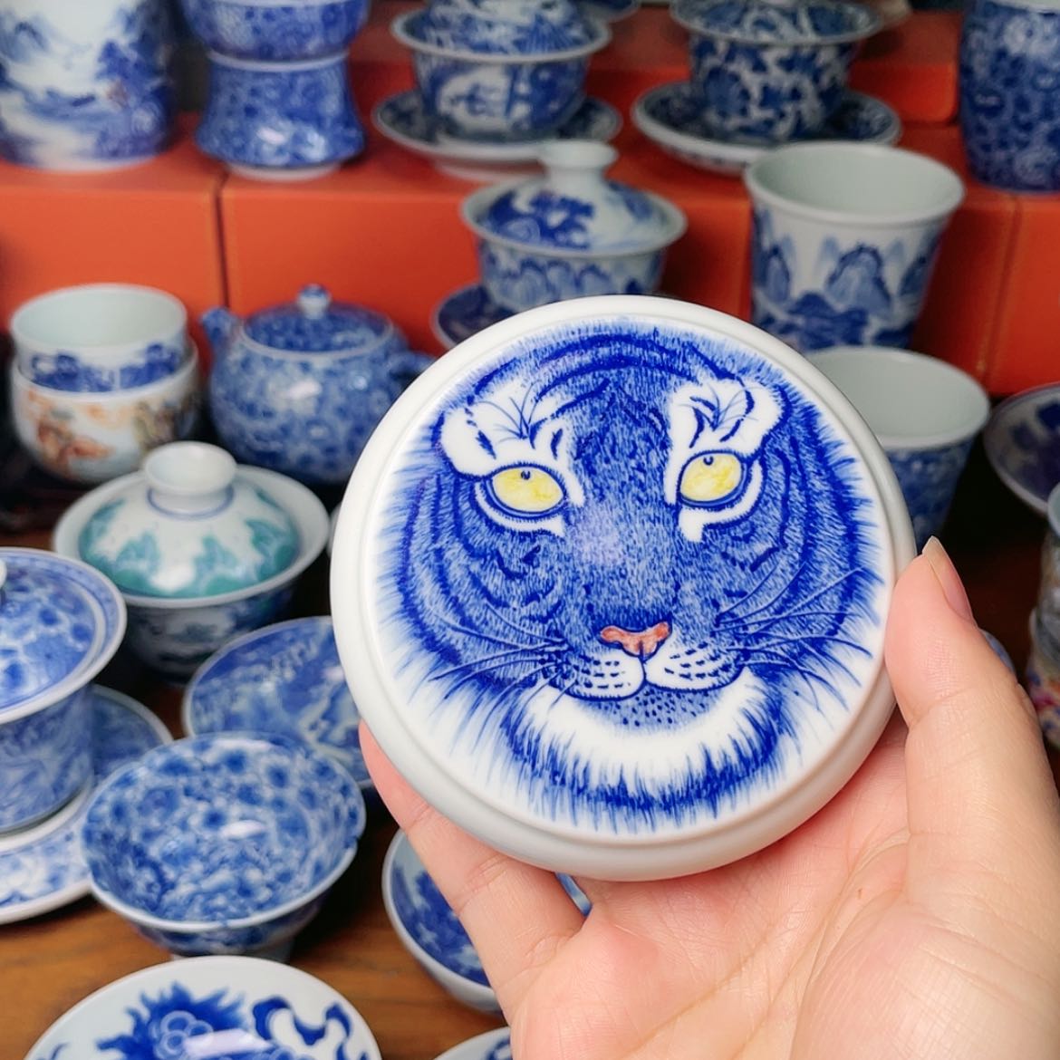 【闪购商品】杯k*d全手工手绘景德镇