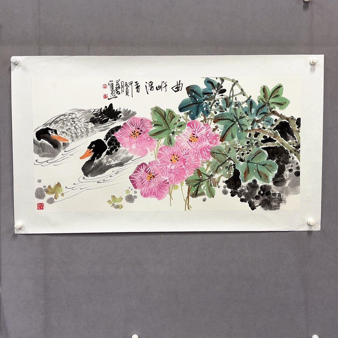 国画国画纯手绘作品请放心去藏