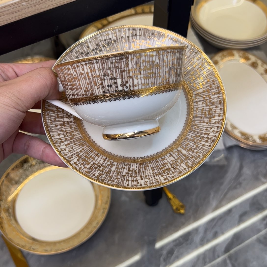 瓷片220cc杯碟一单一套尾单