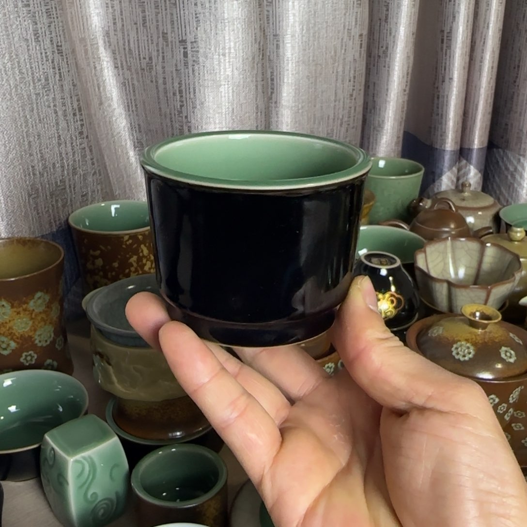 小金茶具青瓷茶器