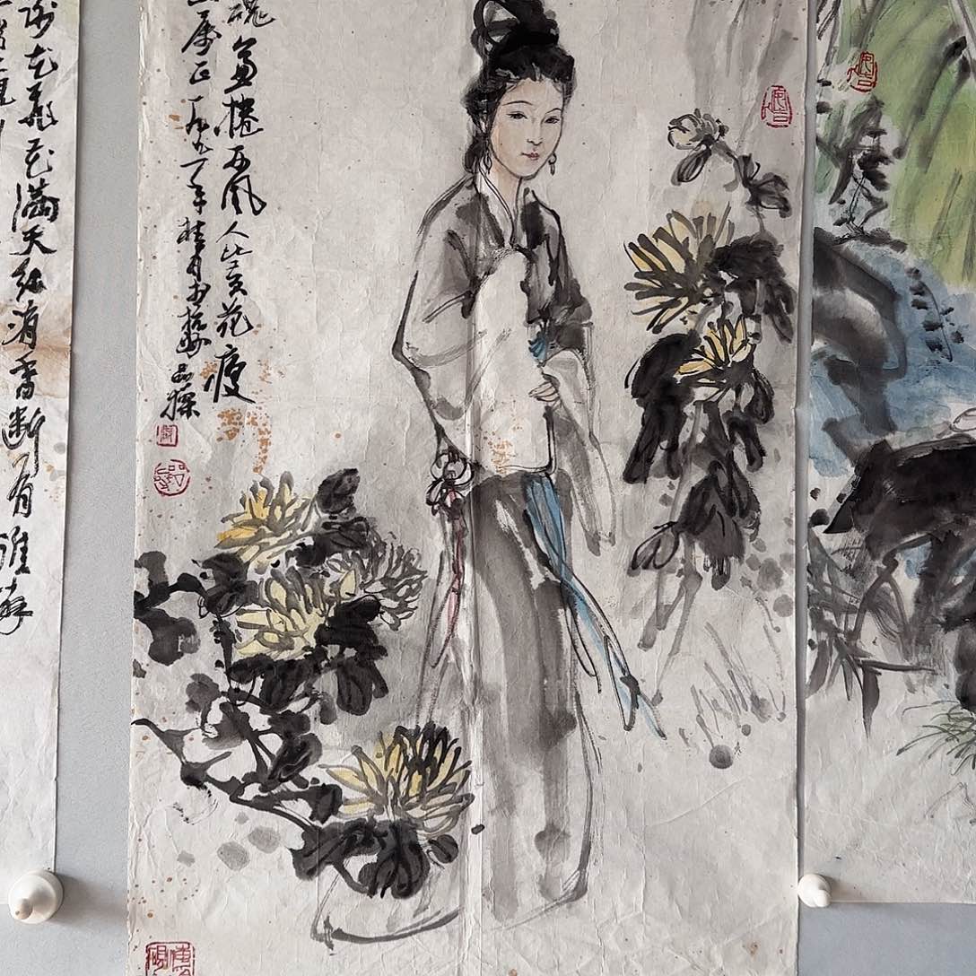 風***眠国画张老师国画作品