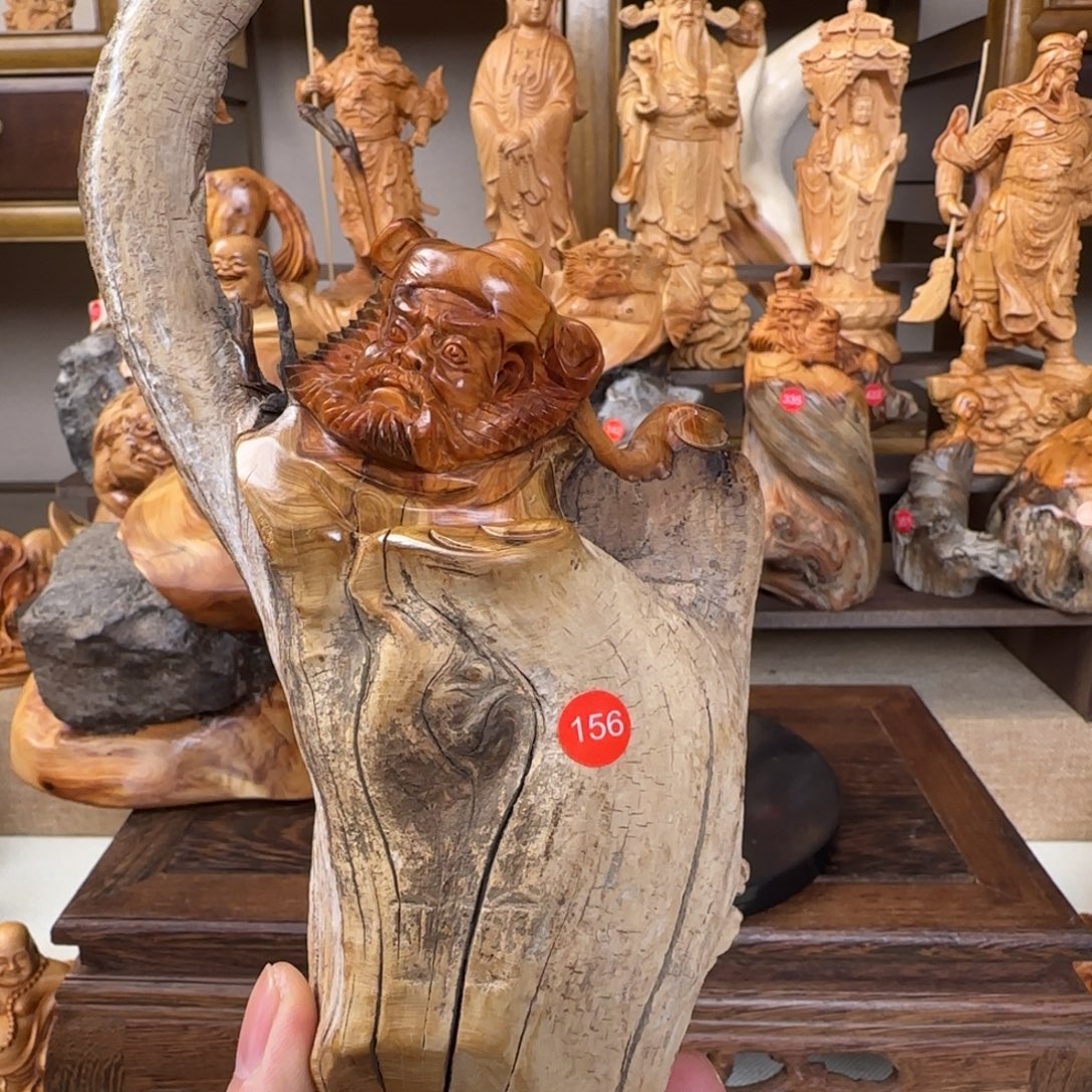 南***山崖柏小木匠艺雕一物一拍