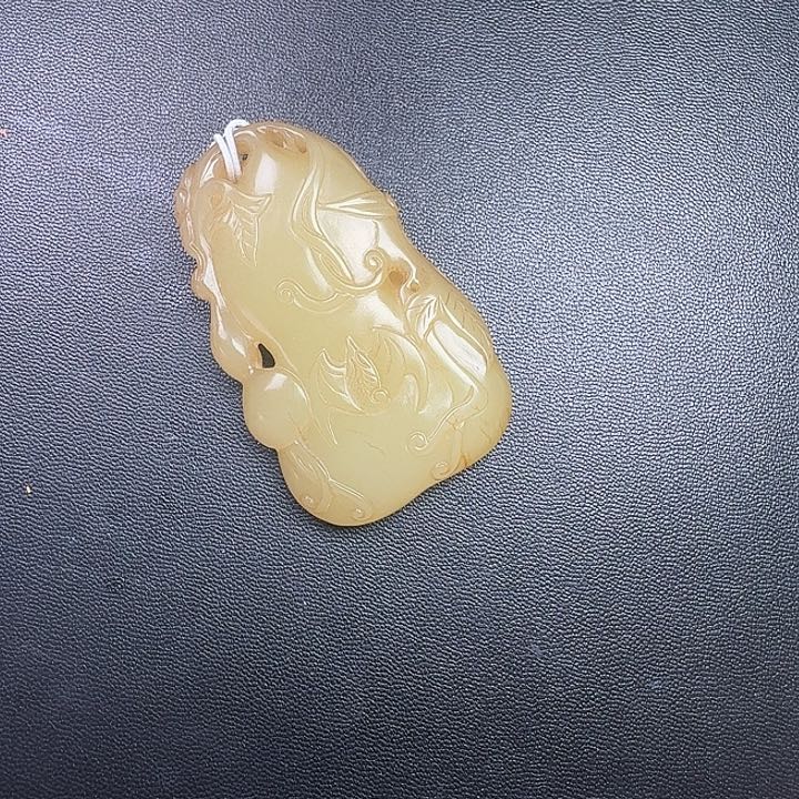 -***-和田玉未镶嵌挂件